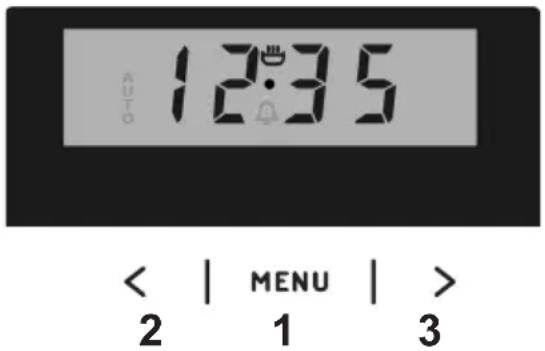 AUTO 12:35 < | MENU | > 2 1 3