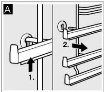 BOSCH HND52PF50 - Gestelle aushängen - 1