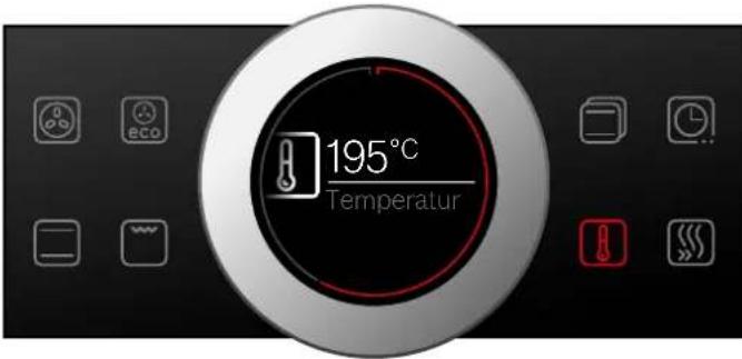 BOSCH HBD32PF58 - Heizart und Temperatur einstellen - 2