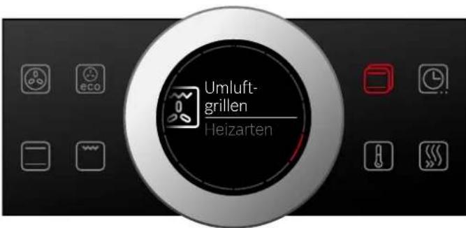BOSCH HBD32PF58 - Heizart und Temperatur einstellen - 1