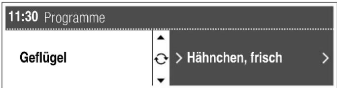 SIEMENS EQ961EV03B - Programm wählen und einstellen - 1