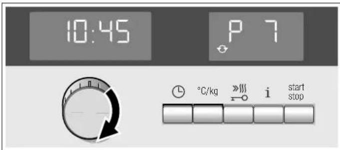 SIEMENS EQ861EV03B - Programm wählen und einstellen - 2