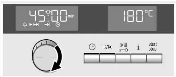 SIEMENS EQ861EV03B - Dauer einstellen - 2