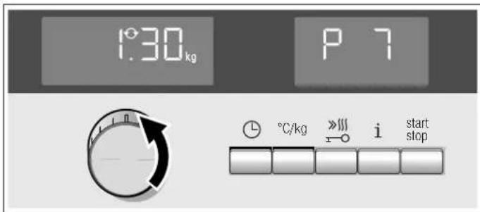 SIEMENS EQ861EV03B - Programm wählen und einstellen - 4