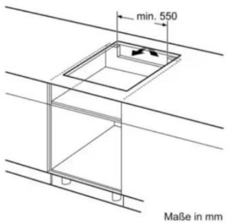 BOSCH Serie 4 HBD40CR51 - PIE645BB1E Edelstahl, umlaufender Rahmen 60 cm Induktions-Kochfeld Glaskeramik - 2
