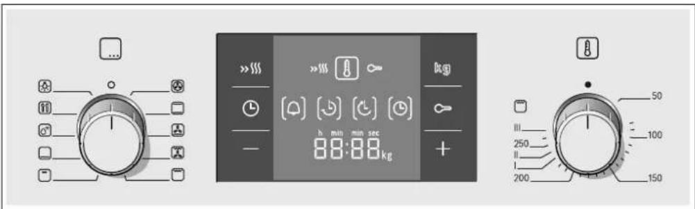 BOSCH HBD48CR50 - Bedienfeld - 1