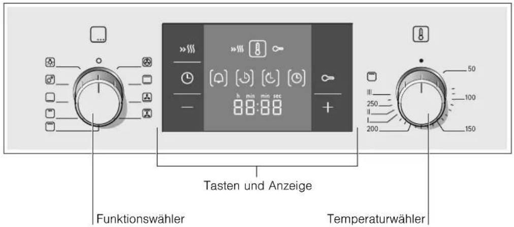 BOSCH HBD31CC51 - Bedienfeld - 1