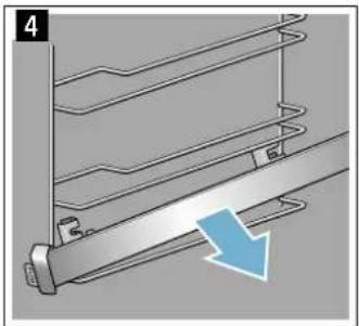 BOSCH HBD672LS80 - Auszugsschienen aushängen - 4
