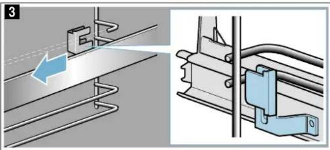 BOSCH HND651LS60 - Auszugsschienen aushängen - 3