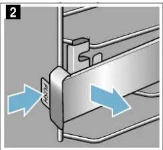 BOSCH HND656LS60 - Auszugsschienen aushängen - 2