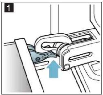 BOSCH HBD74PF56 - Gerätetür aushängen - 1