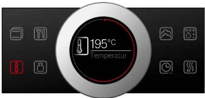 BOSCH HBD74PF56 - Heizart und Temperatur einstellen - 2