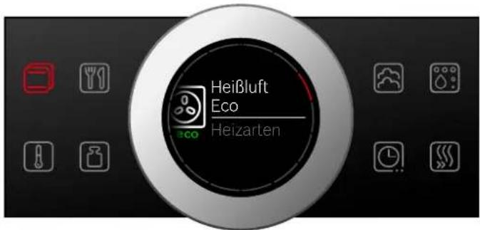 BOSCH HBD74PF56 - Heizart und Temperatur einstellen - 1