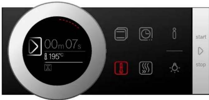 BOSCH HBD81PF80 - Heizart und Temperatur einstellen - 3