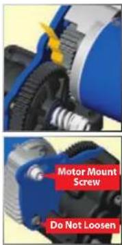 Motor Mount Screw Do Not Loosen