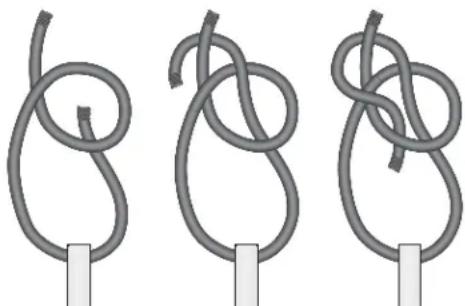 Hobbico VELA ONEmeter - TYING BASIC KNOTS - 1