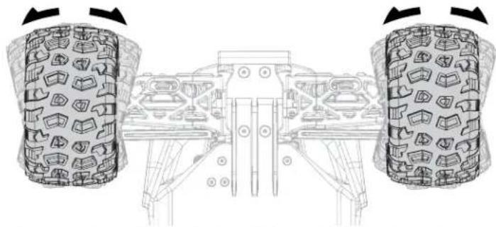 Losi Ten MT - PERFORMING A CONTROL DIRECTION TEST - 1