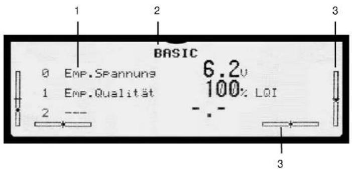MULTIPLEX PROFI TX16 Master Edition - Statusanzeigen #4 bis #8 - 1