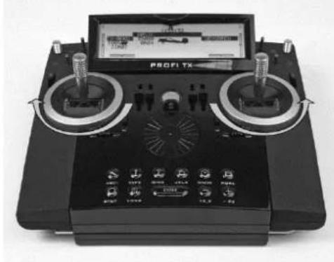 MULTIPLEX PROFI TX16 Master Edition - Knüppelaggregate drehen - 1
