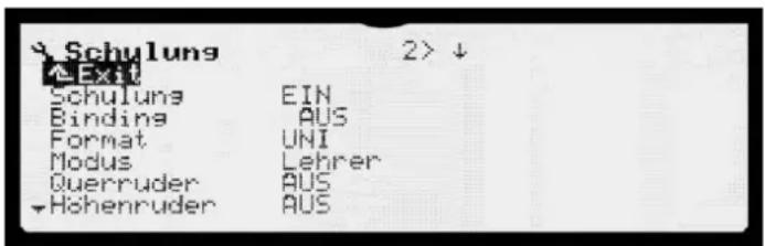 MULTIPLEX PROFI TX16 Master Edition - Betrieb als Lehrer - 1