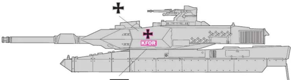 XciteRC Leopard 2A5 - HOW TO STICK MARK SEALS - 5