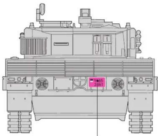 XciteRC Leopard 2A5 - HOW TO STICK MARK SEALS - 7
