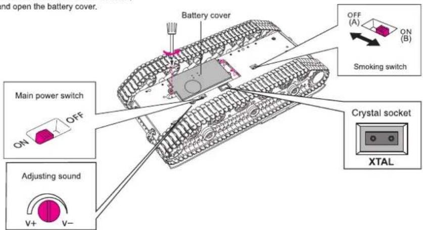 XciteRC KW-1 - BATTERY (TANK) - 1