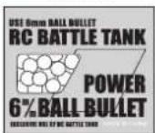 XciteRC KW-1 - Caution: This battle tank is for indoor use only! Please avoid the following misuses. - 12