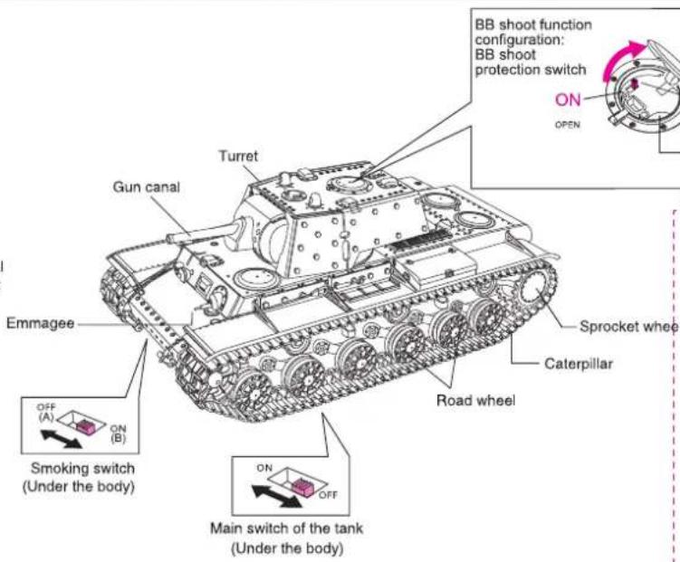 XciteRC KW-1 - Caution: This battle tank is for indoor use only! Please avoid the following misuses. - 11
