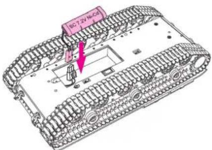 XciteRC KW-1 - BATTERY (TANK) - 2