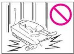 XciteRC KW-1 - Caution: This battle tank is for indoor use only! Please avoid the following misuses. - 1