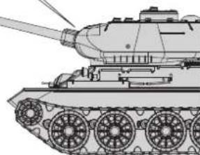 XciteRC T-34/85 - Rechtsdrehung - 1