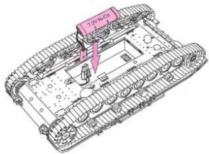 XciteRC DAK Pz.Kpfw. IV F-1 - BATTERY (TANK) - 2