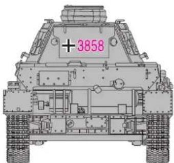 XciteRC DAK Pz.Kpfw. IV F-1 - HOW TO STICK MARK SEALS - 7