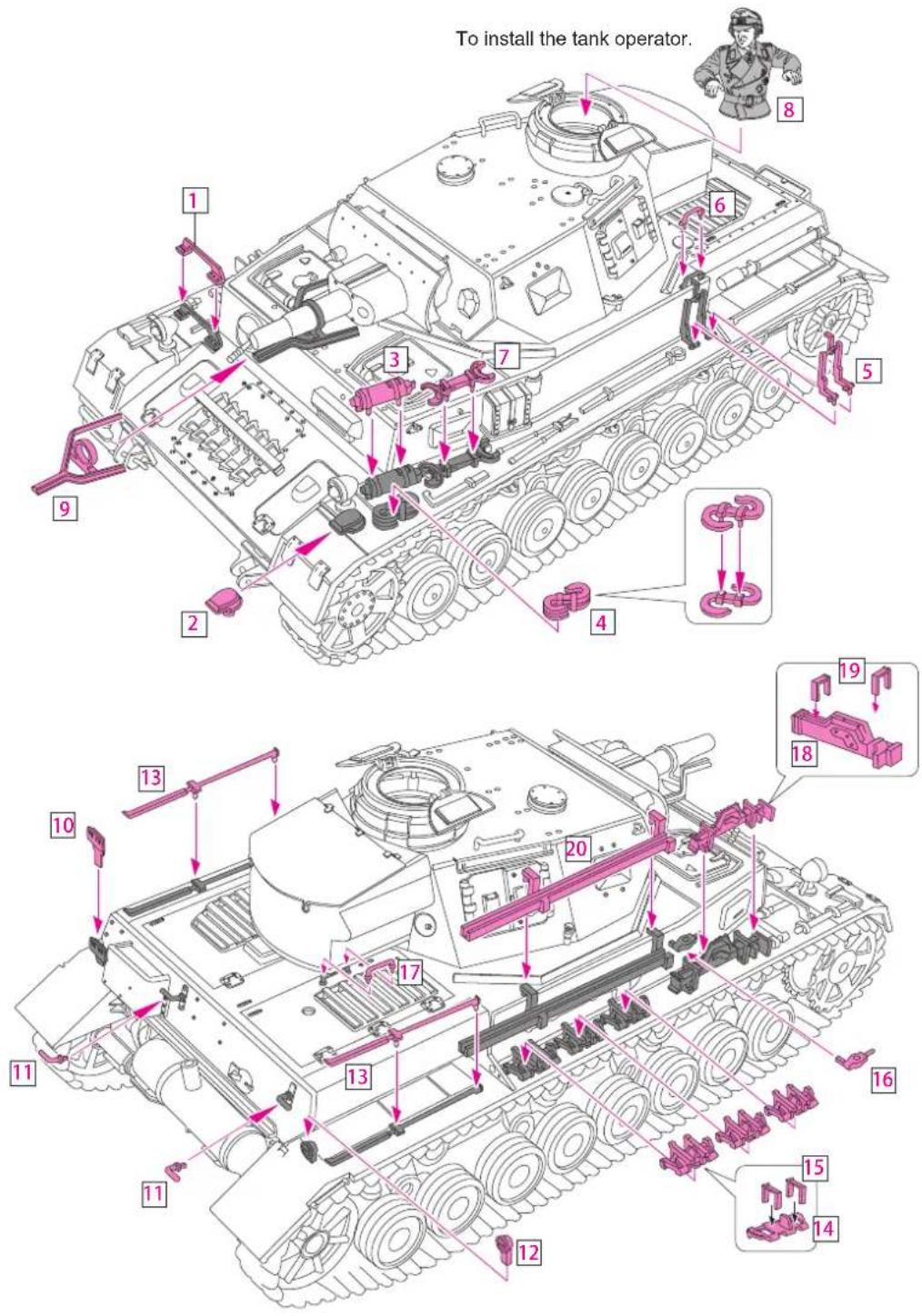 XciteRC DAK Pz.Kpfw. IV F-1 - HOW TO SET UP TARGET - 5