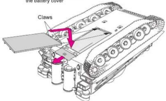XciteRC Tiger I - BATTERY (TANK) - 3