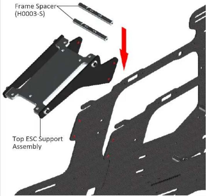 SAB SG725 - Battery / ESC Position - 10