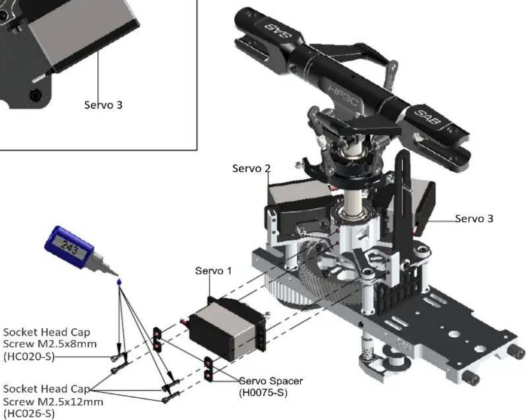SAB SG725 - ASSEMBLY OF THE BALL ON THE HORN - 3