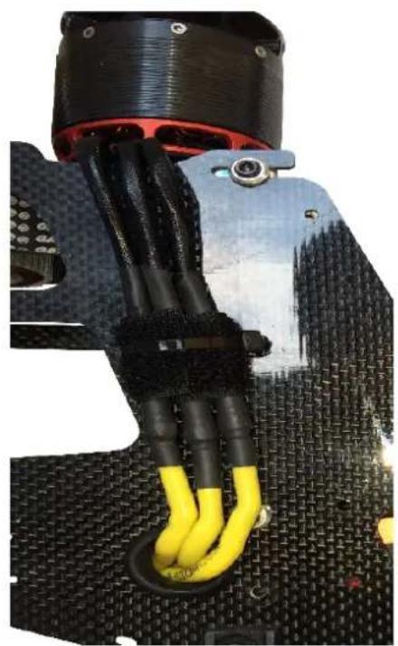 SAB SG725 - Different options for installing the ESC: - 1