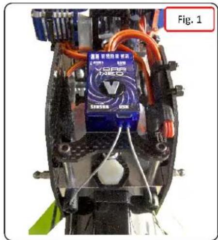 SAB SG725 - FLYBARLESS CONTROL UNIT AND RX INSTALLATION - 1