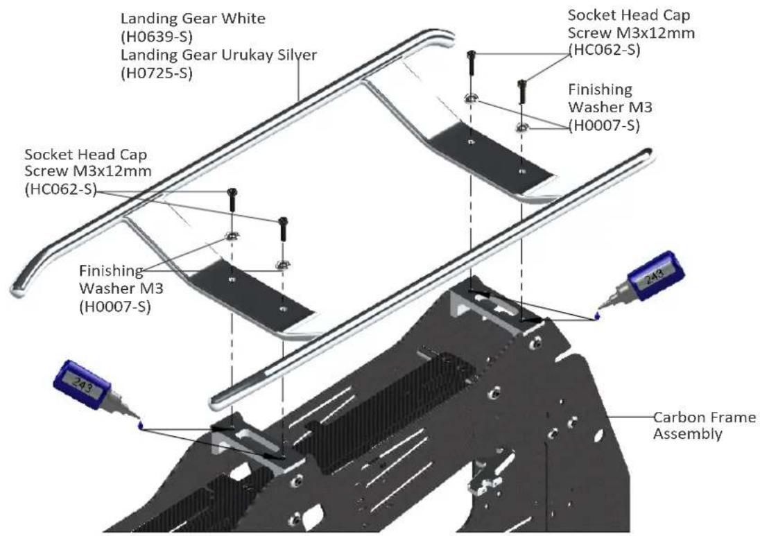 SAB SG725 - Battery / ESC Position - 8