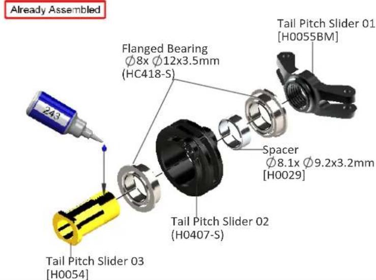 SAB SG725 - FLYBARLESS CONTROL UNIT AND RX INSTALLATION - 6