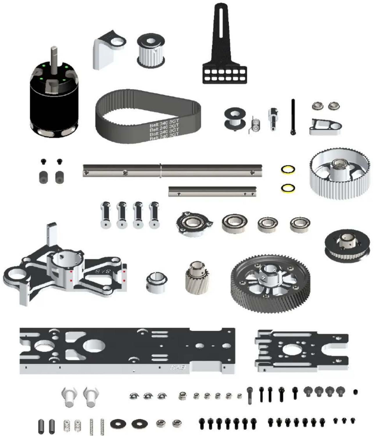 SAB SG652 - Inside the main box: - 9