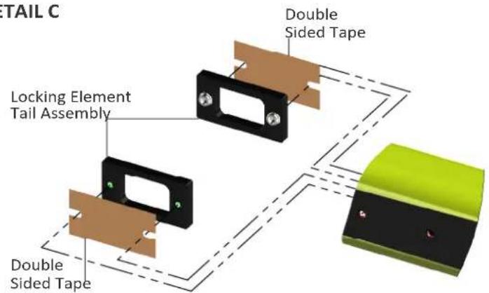 SAB SG652 - Assemble H0045-S in the boom: - 2