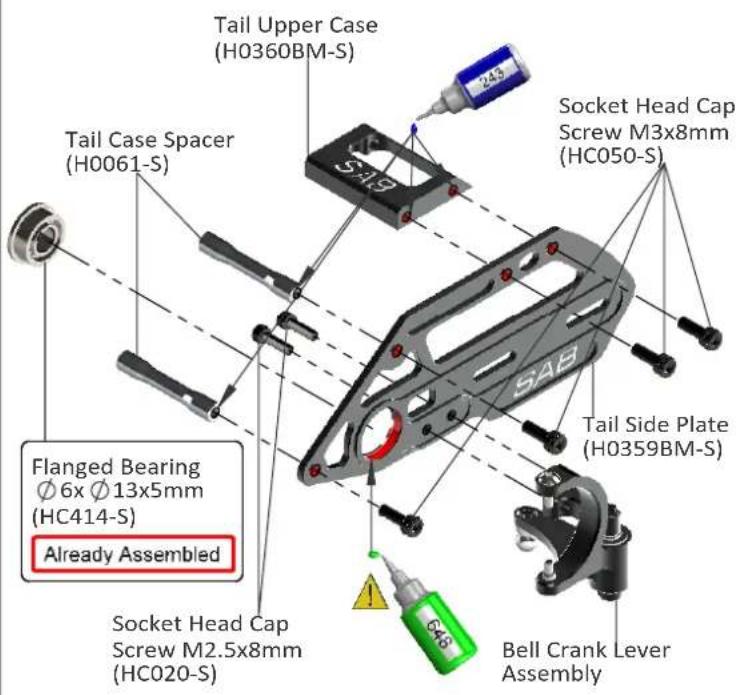 SAB SG652 - FLYBARLESS CONTROL UNIT AND RX INSTALLATION - 10