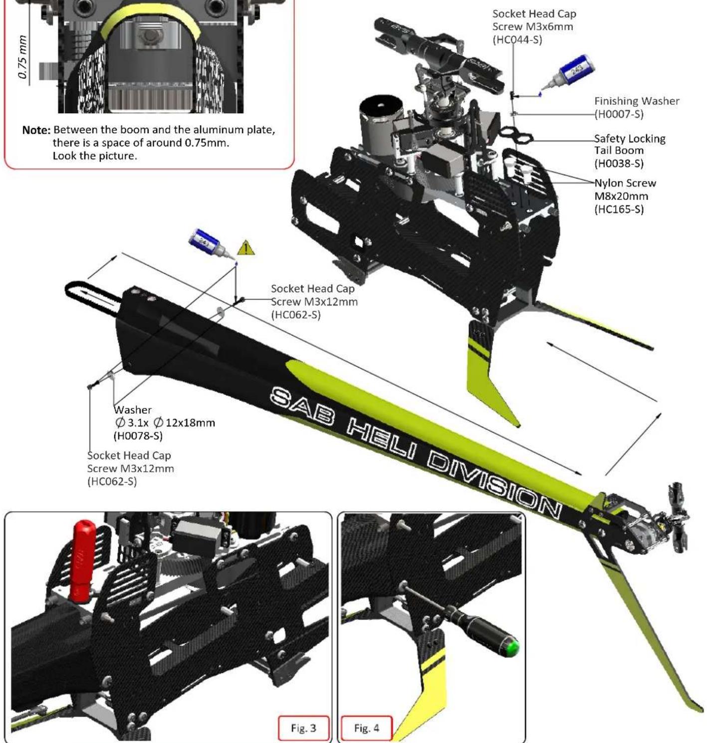 SAB SG652 - BOOM ASSEMBLY - 2