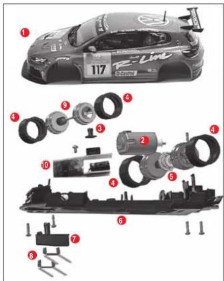CARRERA Power Boost - Fahrzeugbauteile - 1
