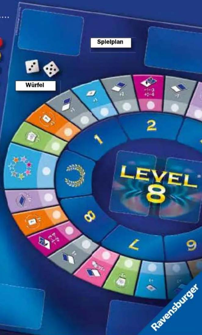 RAVENSBURGER Level 8 Das Brettspiel - SPIELMATERIAL - 2
