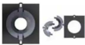 Bachmann 336.039 - Steckplatzabdeckung Keystone - 1