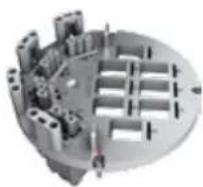 Bachmann 336.039 - Anschlussplatte 8P/4S mit Kabelpeitsche und GST18i3 Stecker - 1